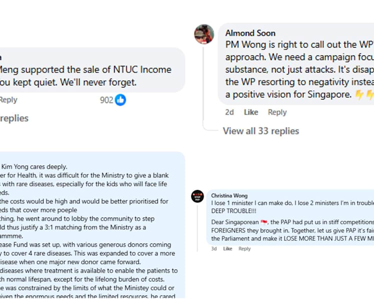 GE2025: More than 1,600 suspected fake Facebook accounts posted 8,000 comments over 2 days on aborted Income-Allianz deal 