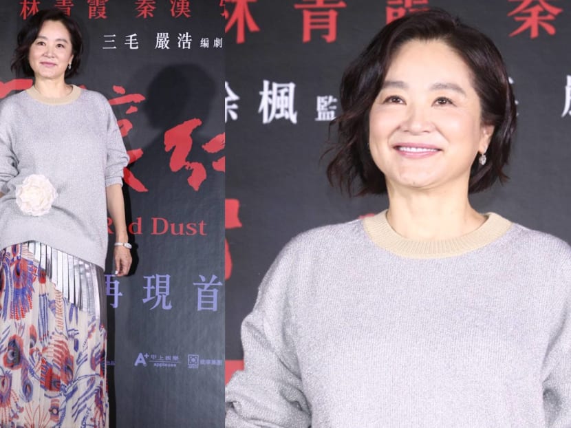 The iconic Taiwanese movie star also reveals that she's too lazy to apply beauty products on her face and that she never watch what she eats.