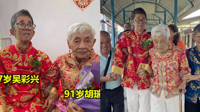 91-Yr-Old Woman Marries 67-Yr-Old Man Three Months After Meeting In Nursing Home