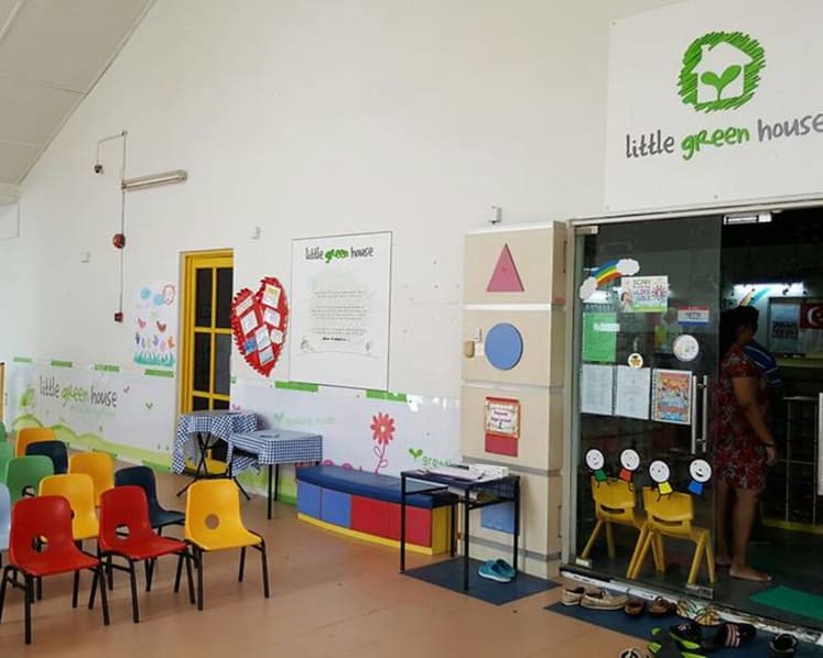 Children being screened for TB at Little Greenhouse preschool