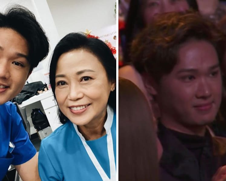 Chen Xi didn't know mum Xiang Yun would announce he's going overseas to study at Star Awards; says he wanted to 'quietly fade away to the UK'