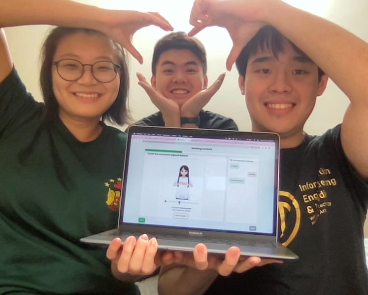 Youths invent sign language learning app for family, friends of those with hearing loss