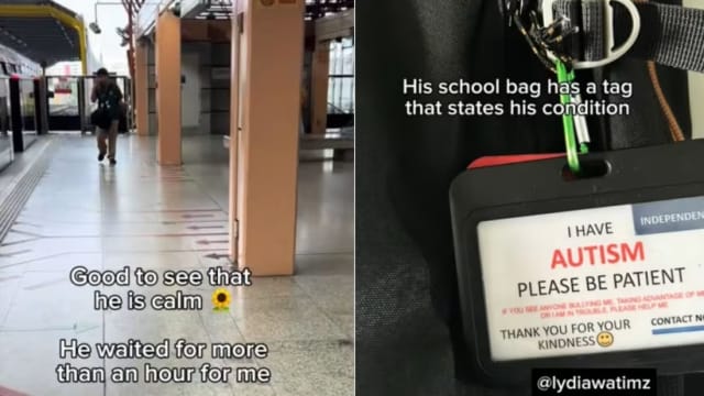 列车服务中断令他不知所措 自闭症少年地铁站苦等