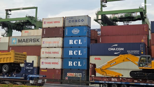 港口头四月集装箱吞吐量增6.1% 达1418万个标箱