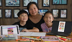 'Little hands, big hearts': How a young family's community projects are inspiring others