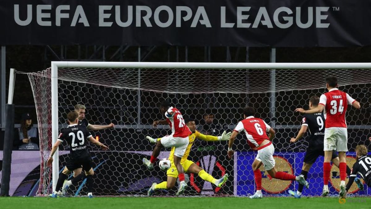 Dorgeles strikes late as Braga edge Freiburg 2-1 in Europa League semi-final