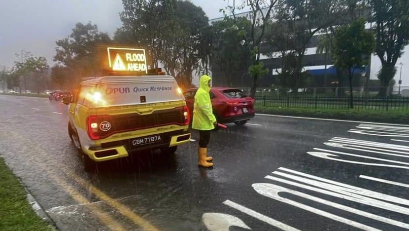 Flash floods hit parts of Singapore after afternoon downpour: PUB Flash floods hit parts of Singapore after afternoon downpour: PUB
