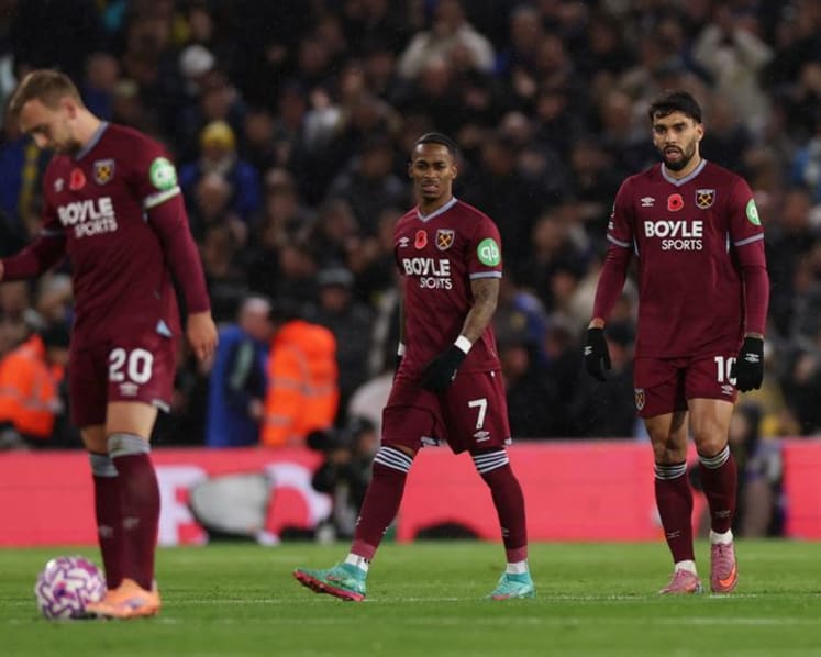 West Ham’s woes continue with worst start in over 50 years