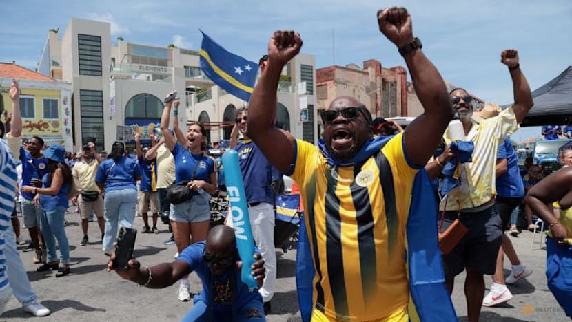 Curacao fans take heavy defeat in their stride as World Cup delight undimmed