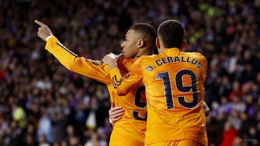 Mbappe hat-trick gives Real Madrid easy win at Valladolid Mbappe hat-trick gives Real Madrid easy win at Valladolid