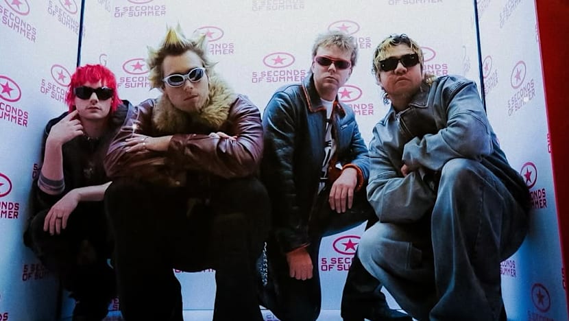 Pop-rock band 5 Seconds Of Summer performing in Singapore in November