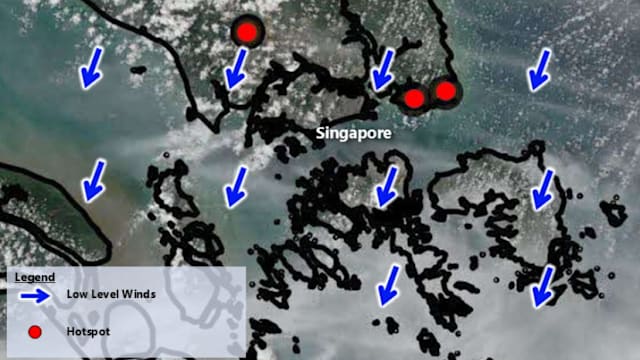 我国以北持续出现火点 烟霾或吹送至我国