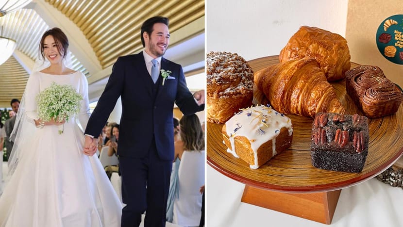 Rebecca Lim’s Bro Baked For 48 Hours Straight To Make This Fab Pastry For Her Wedding Rebecca Lim’s Bro Baked For 48 Hours Straight To Make This Fab Pastry For Her Wedding