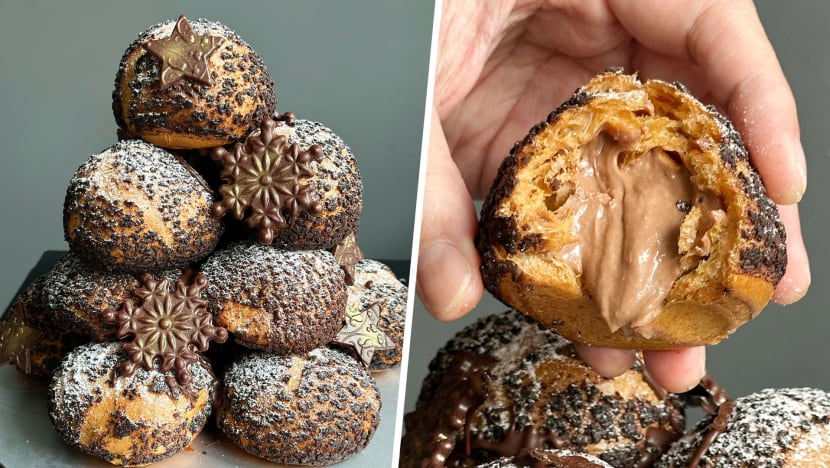This Valrhona Chocolate Cream Puff ‘Christmas Tree’ Is The Only Croquembouche Worth Eating 