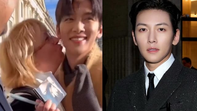 保镖形同虚设？韩星池昌旭两度遭疯狂女粉强吻！