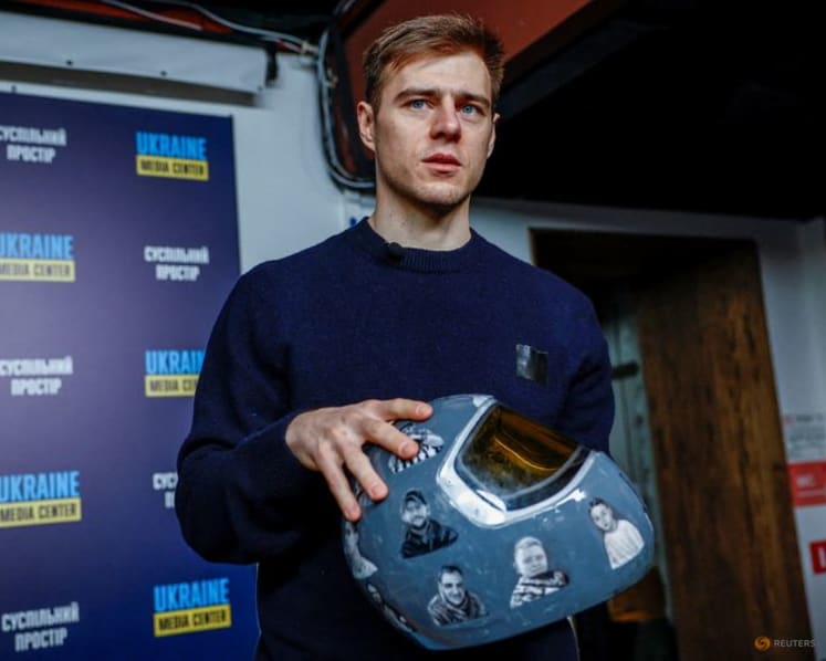 Ukrainian face of Games Heraskevych urges coalition against Russia’s Olympic return