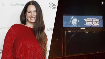 Lana Del Rey Promotes New Album By Putting Up Only One Billboard —  In Her Ex-Boyfriend's Hometown