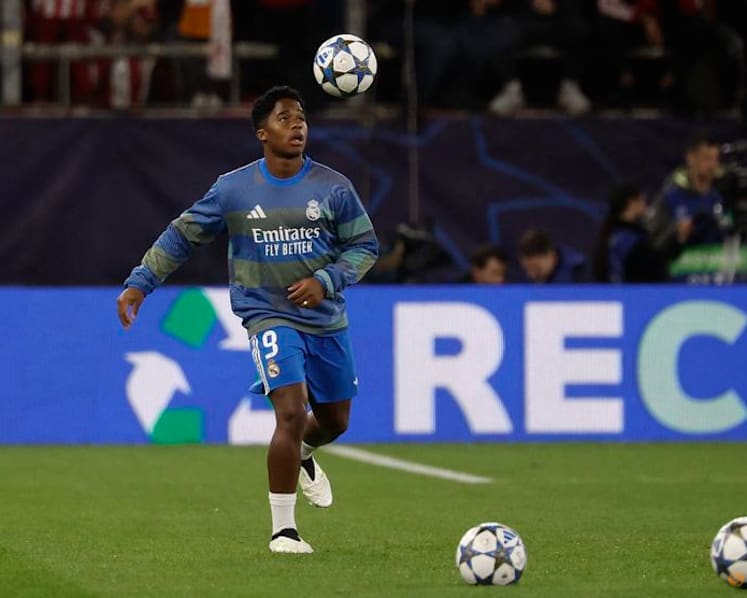 Real Madrid forward Endrick makes loan move to Lyon