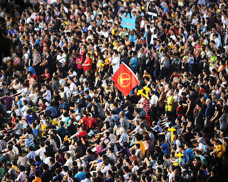 WP holds its third GE2015 rally