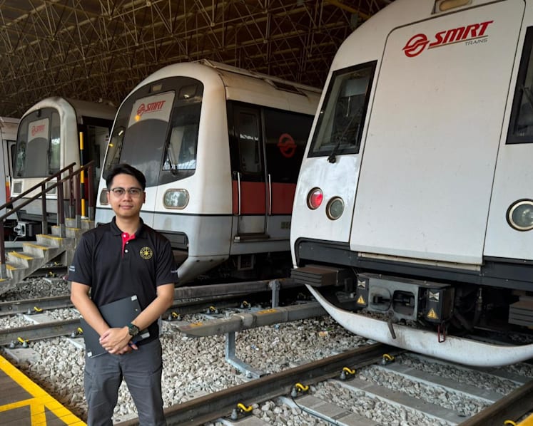 No Degree Required: After 8 years as an SMRT train captain, I'm now a depot controller and mentor to junior drivers