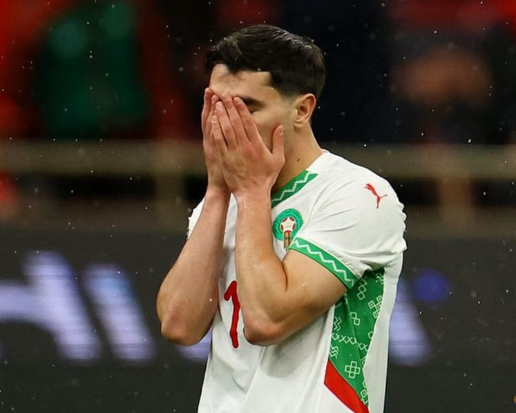 Morocco's remorseful Diaz apologises for penalty miss in Nations Cup final