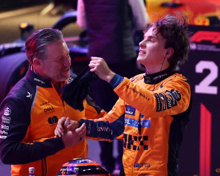 Piastri an F1 champion of the future, says Brown