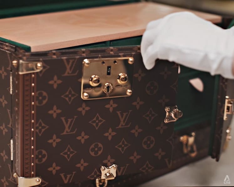 Unlocking the secrets of the iconic Louis Vuitton trunk in Asnieres, France, the historic home of the Vuitton family