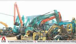 Police investigating reports of missing construction equipment worth around S$500,000 