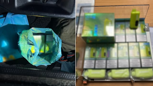 试图走私电子烟入境我国 44岁本地男大士关卡被捕