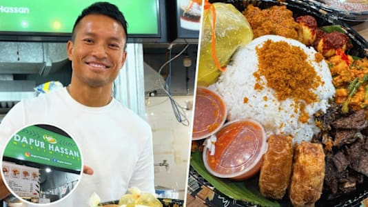 Footballer Hassan Sunny Will Cook Nasi Padang Himself To Keep Dapur Hassan Going After Stall Closes