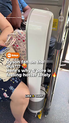 Is Singapore getting hotter recently? A video of a woman appearing to bring a Dyson bladeless fan onto a Singapore bus has made the rounds online, with many joking: “Got so hot in Singapore anot?” But the heat has also sparked a real conversation about rising temperatures. According to Janil Puthucheary, the likelihood of Singapore experiencing an official heatwave for the rest of the current hot season remains low. Singapore defines a heatwave as daily maximum temperatures averaging at least 35°C across all weather stations for three consecutive days, with average daily temperatures of at least 29°C. The government says heat stress advisories and longer-term resilience planning remain in place as Singapore continues dealing with warmer conditions and climate-related heat.   #8dayssg #8dayssgtrending #singapore #sgtiktok #heatwave