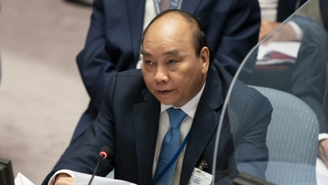 越南国家主席阮春福辞职