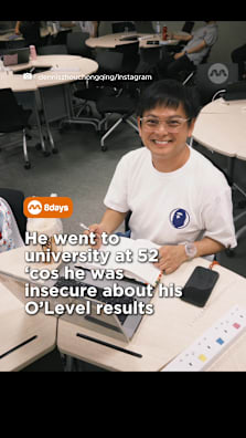 Be proud of yourself, Dennis! #8dayssg #8dayssglocalent #university #school #fyp 