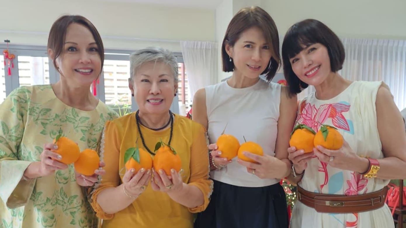 正月初一头一天……看谁抢先来金银姬家“报到”啦！