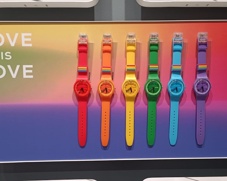 Swatch watches seized by Malaysia's Home Affairs Ministry allegedly had 'LGBTQ' inscription