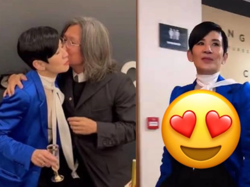 Sandra Ng Attends Boyfriend Peter Chan's 60th Birthday Party In See-Through Top; Steals The Spotlight