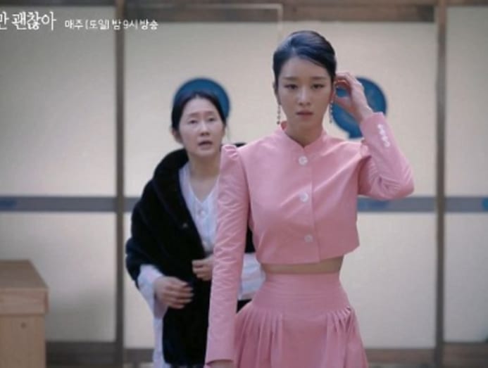 seo ye ji pink dress SeoYeJi for Rieti Eyewear