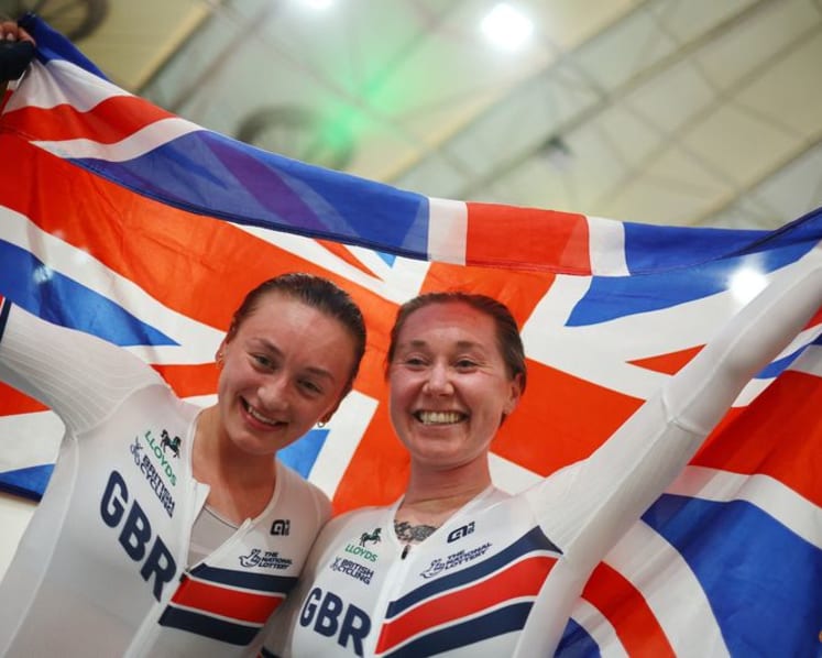 Britain women claim Madison gold, one-two pursuit finish at Track Worlds
