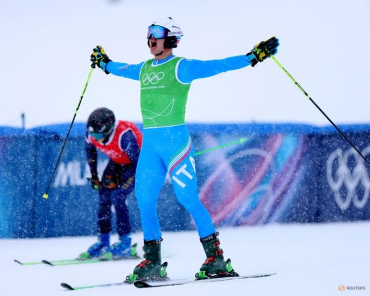 Freestyle-Italians grab gold and silver in men's ski cross