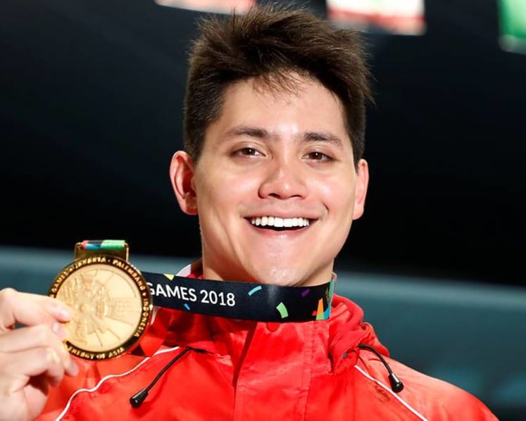 Asian Games: Schooling wins Singapore's first gold medal after retaining 100m fly crown 