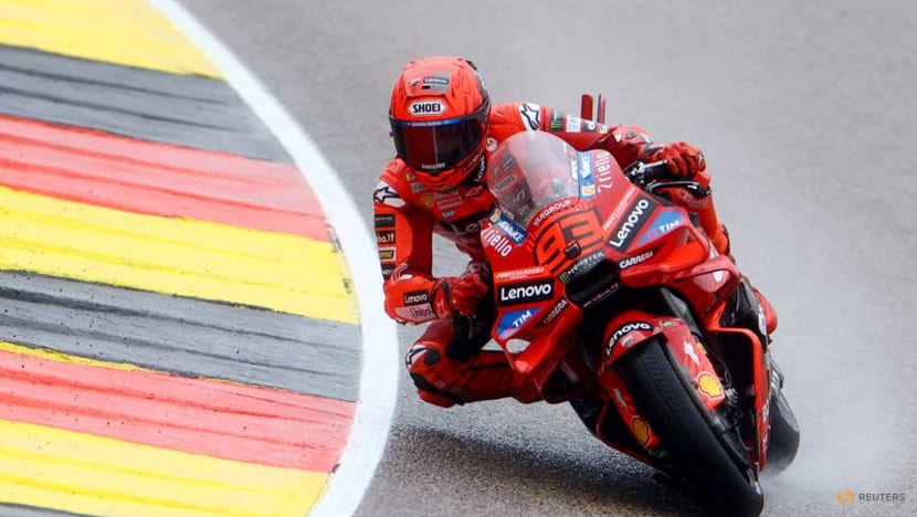 Ducati's Marquez wins wet German GP sprint despite bad start