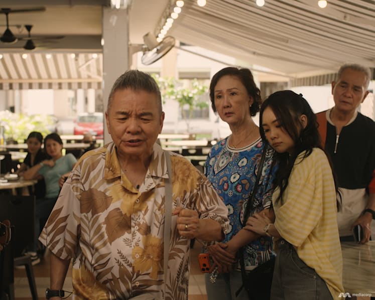 Marcus Chin plays a retired screenwriter turned fortune-teller in new dialect drama Ah Gong's Talks