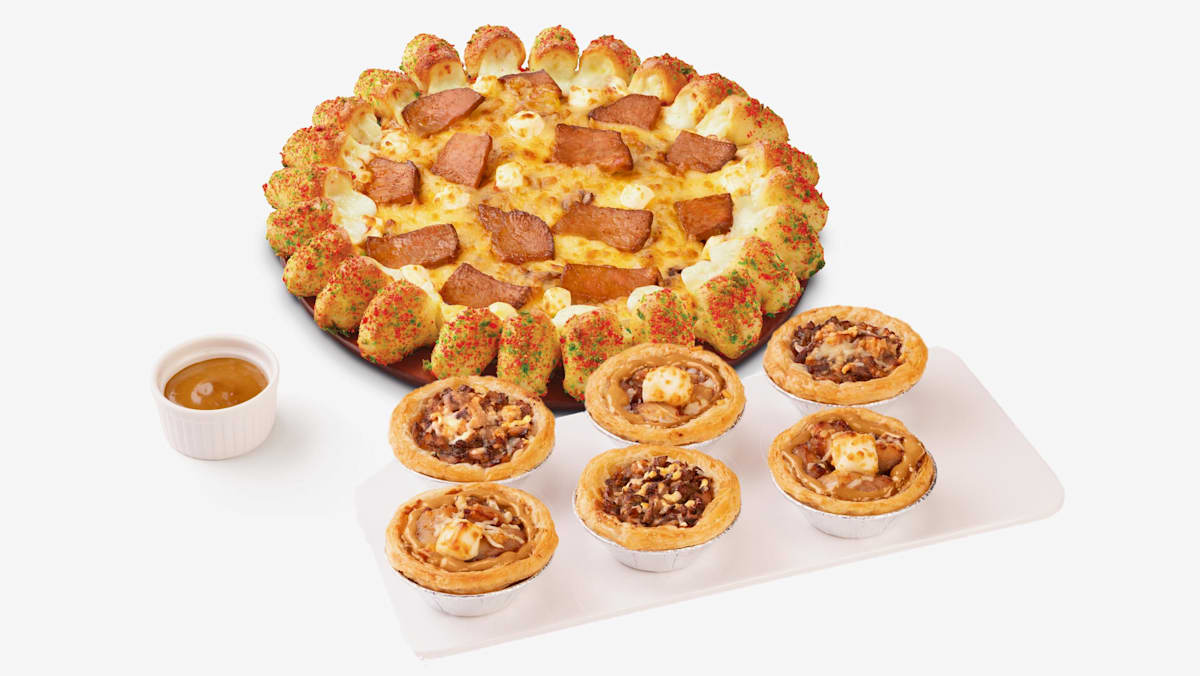 Pizza Hut Singapore’s festive menu offers ‘beefy welly’ cheesy bites pizza, savoury tarts and more