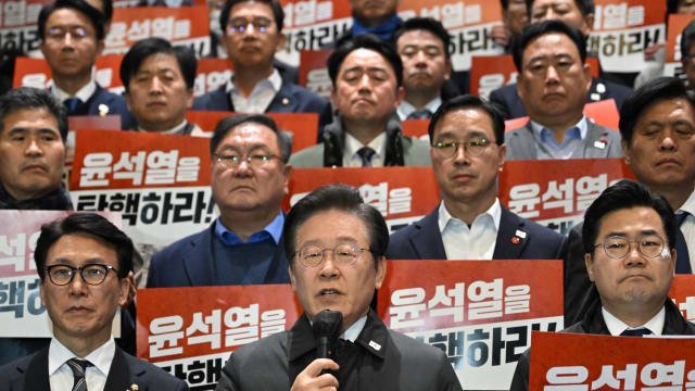 韩国共同民主党本周将再次动议弹劾总统尹锡悦