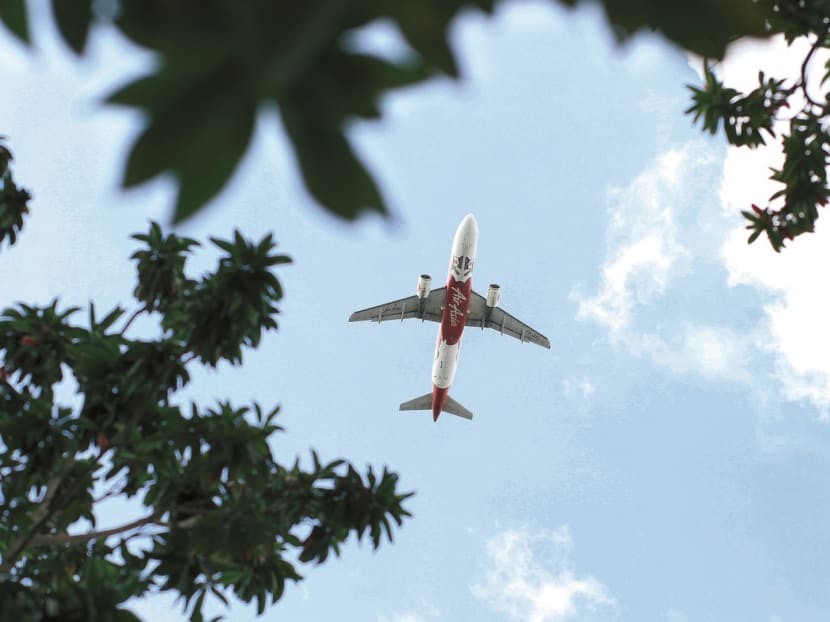 A plane flying overhead. TODAY file photo