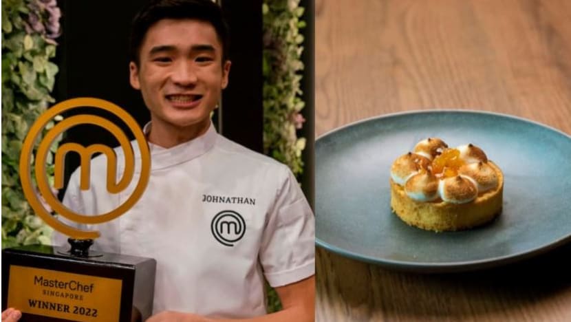 Pencuci mulut hidangan Johnathan Chew tambat hati pengadil peringkat akhir MasterChef S'pore