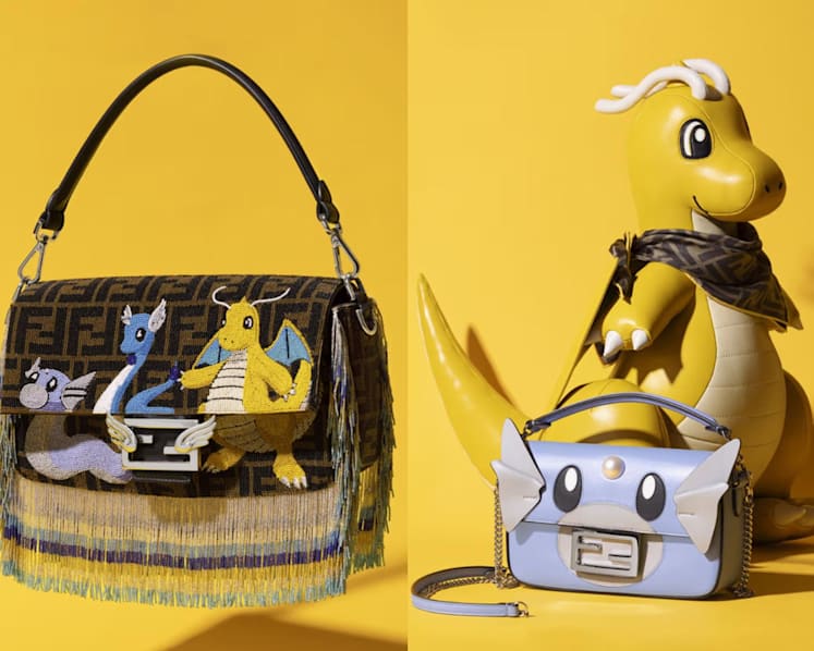 Luxury brand Fendi has Pokemon-themed bags and accessories for the Year of the Dragon