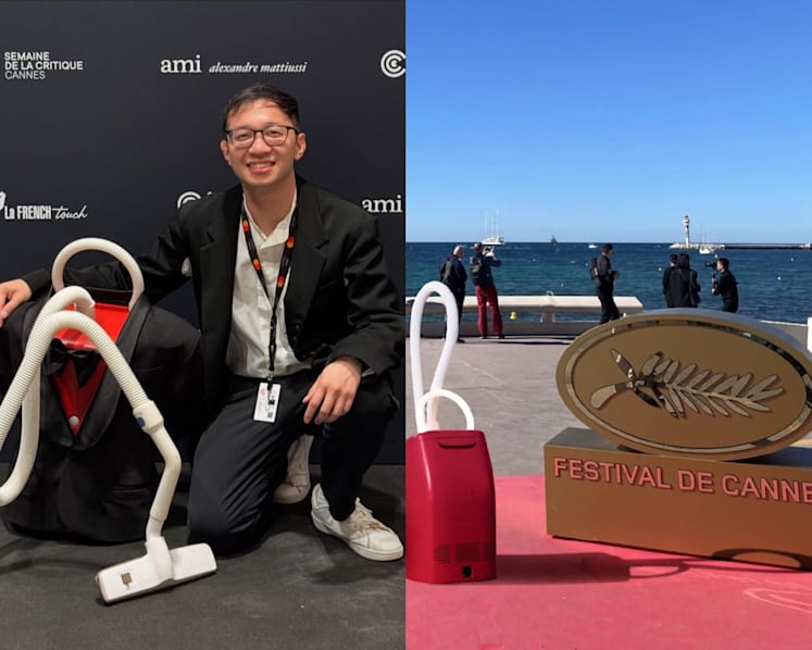 How a vacuum cleaner designed by a Singaporean found its way to an award-winning Thai film and on the Cannes red carpet