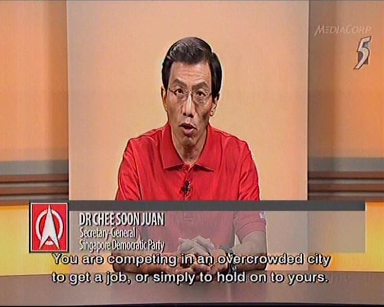 Singapore Democratic Party’s political broadcast for GE2015
