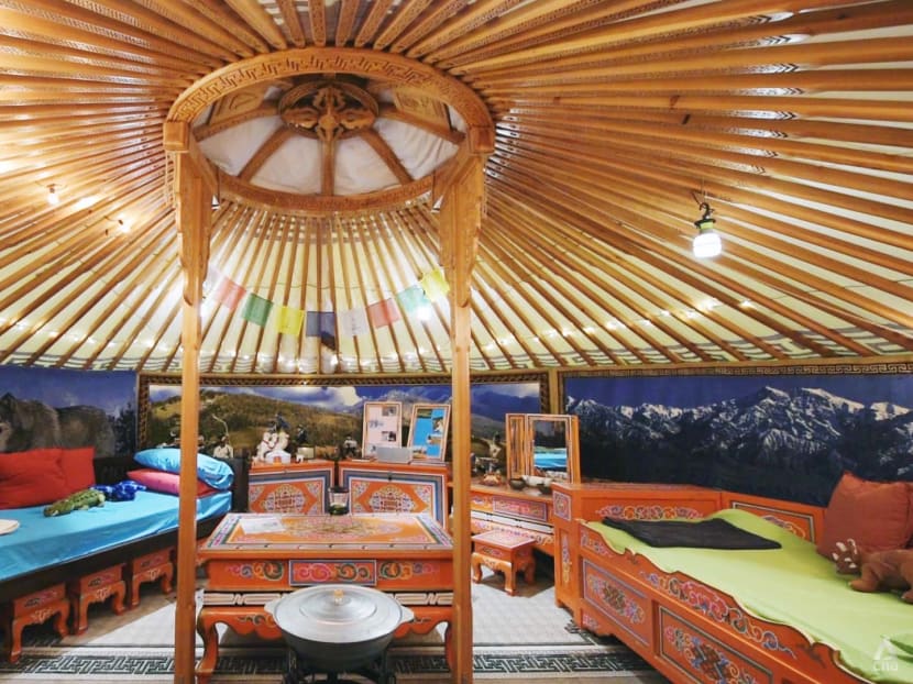 We staycay-ed at a Mongolian yurt in Yishun with 'wilderness survival' activities We staycay-ed at a Mongolian yurt in Yishun with 'wilderness survival' activities